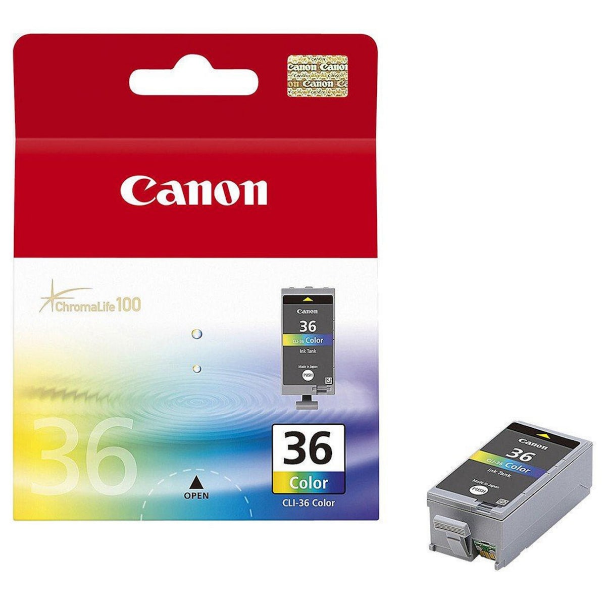 Canon CLI-36 Col Inkjet Cartridge C/M/Y 1