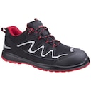 Footsure FS312 S3 Safety Shoe - Black & Red, Size 9/43 1