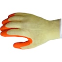 Ultimate E-Grip Gloves - Yellow & Orange, Size 8 1