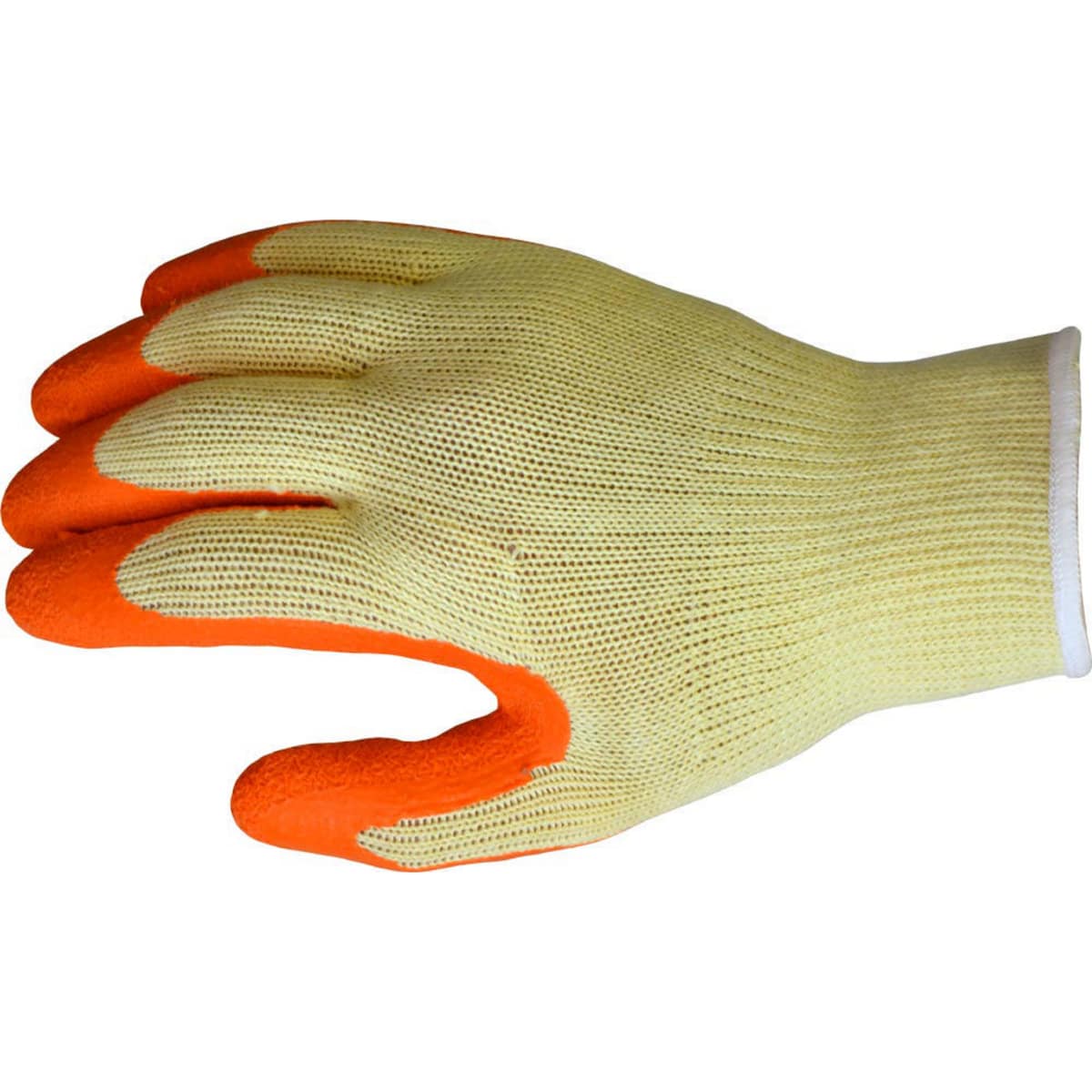 Ultimate E-Grip Gloves - Yellow & Orange, Size 10 1