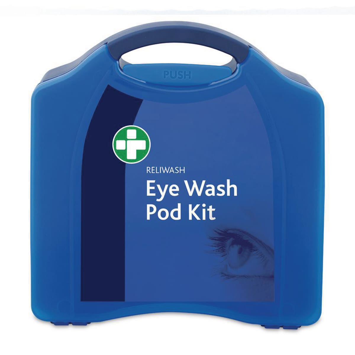 Eye Wash Pod Station In Large Blue Aura Box 1
