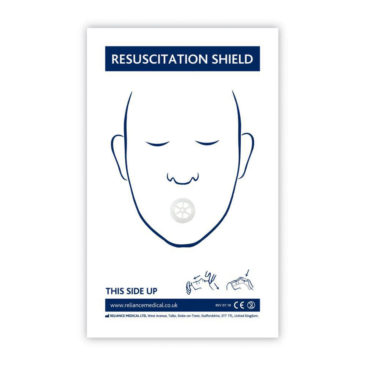 Rebreathe Resuscitation Device w/Valve 1