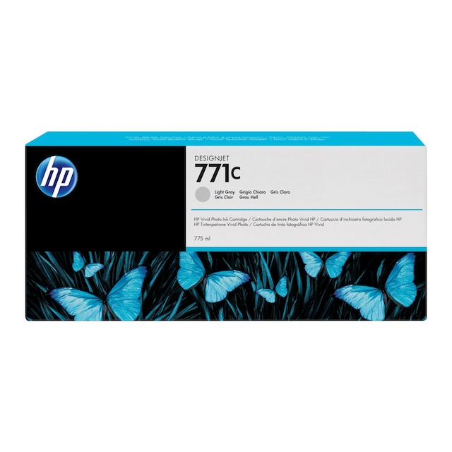 HP 771C 775-ml Light Gray DesignJet Ink Cartridge (B6Y14A) 1