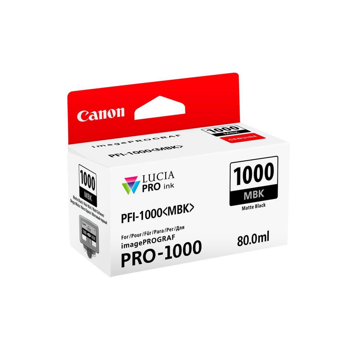 Canon PFI-1000 Mbk Inkjet Cartridge M Black 1