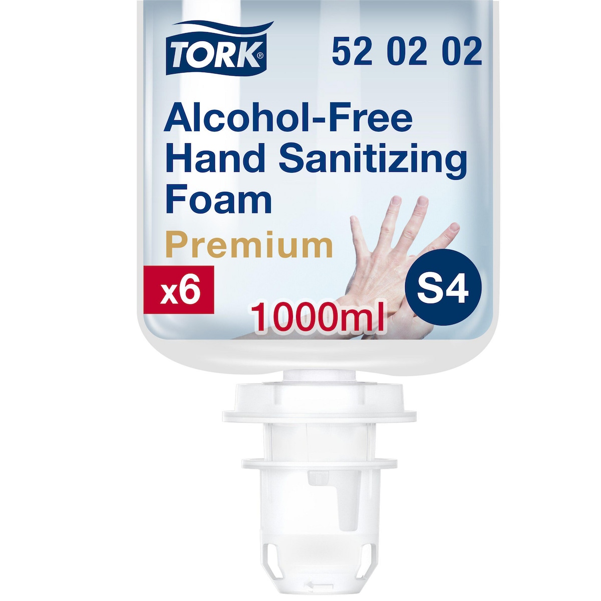 Tork Hand Sanitising Alcohol-free Foam S4, 520202 1