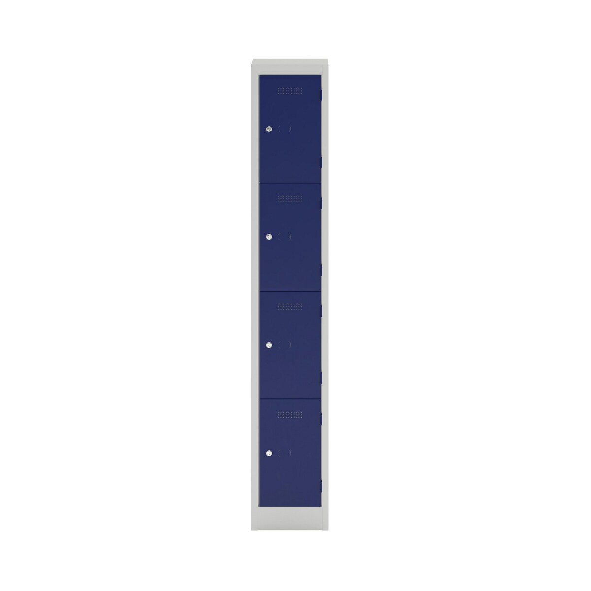 Bisley 4 Door Primary Locker - Blue - 1800x300x450mm 1