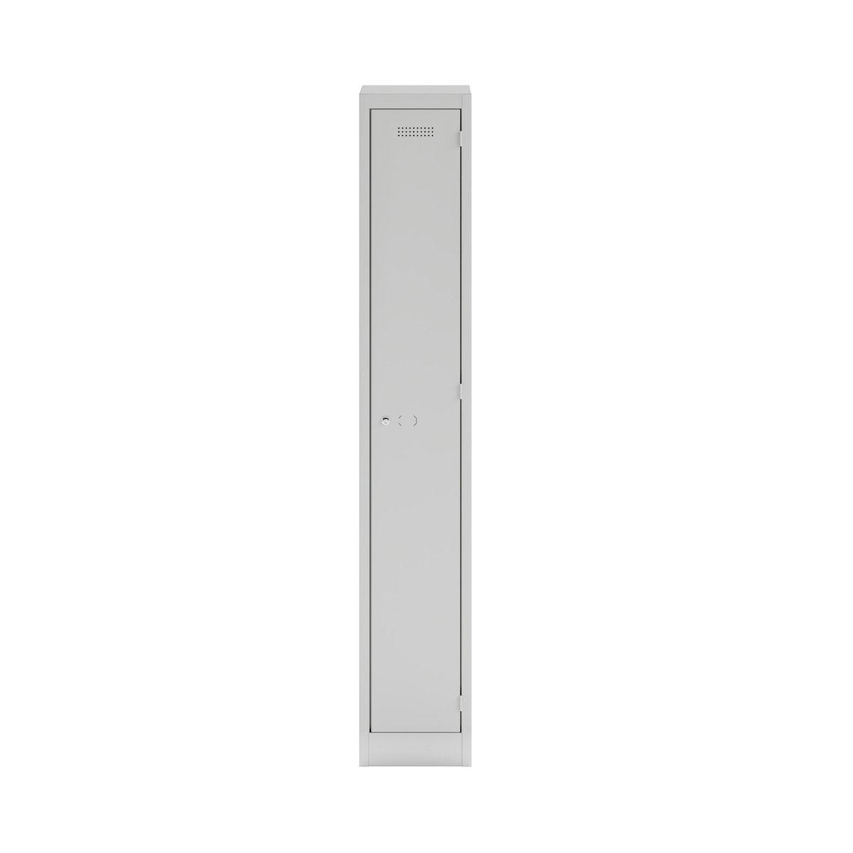 Bisley 1 Door Primary Locker - Grey - 1800x300x450mm 1