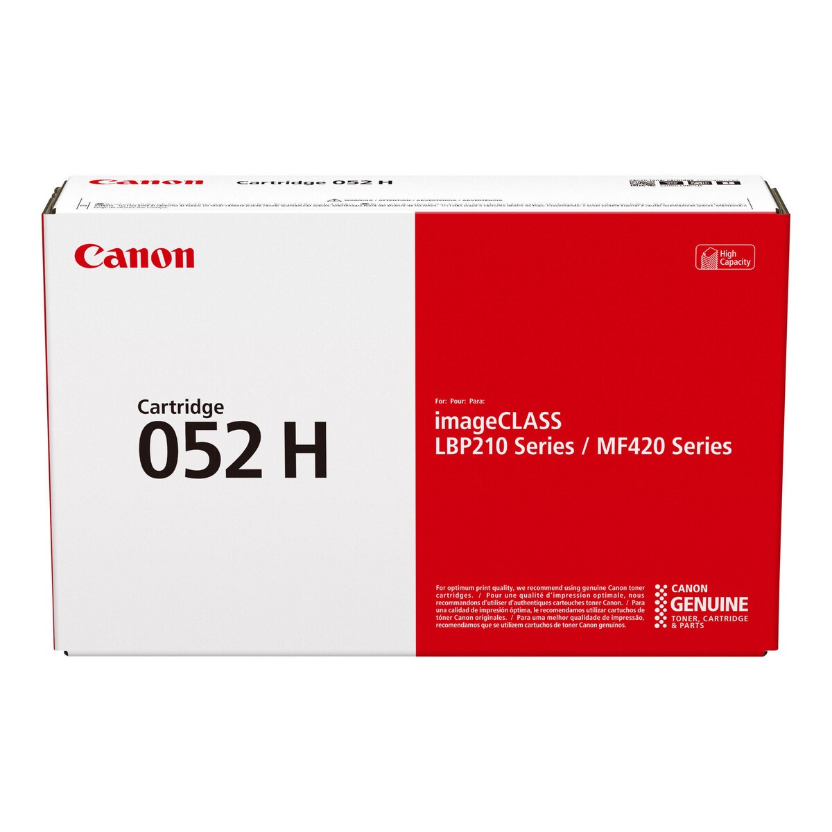 Canon 052 H Toner Cartridge Black 1