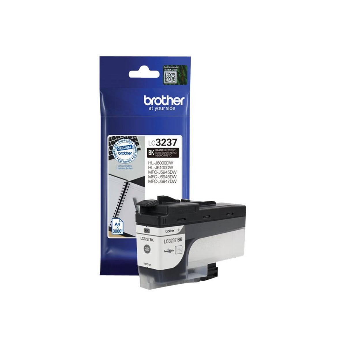 Brother LC-3237BK Inkjet Cartridge Black 1