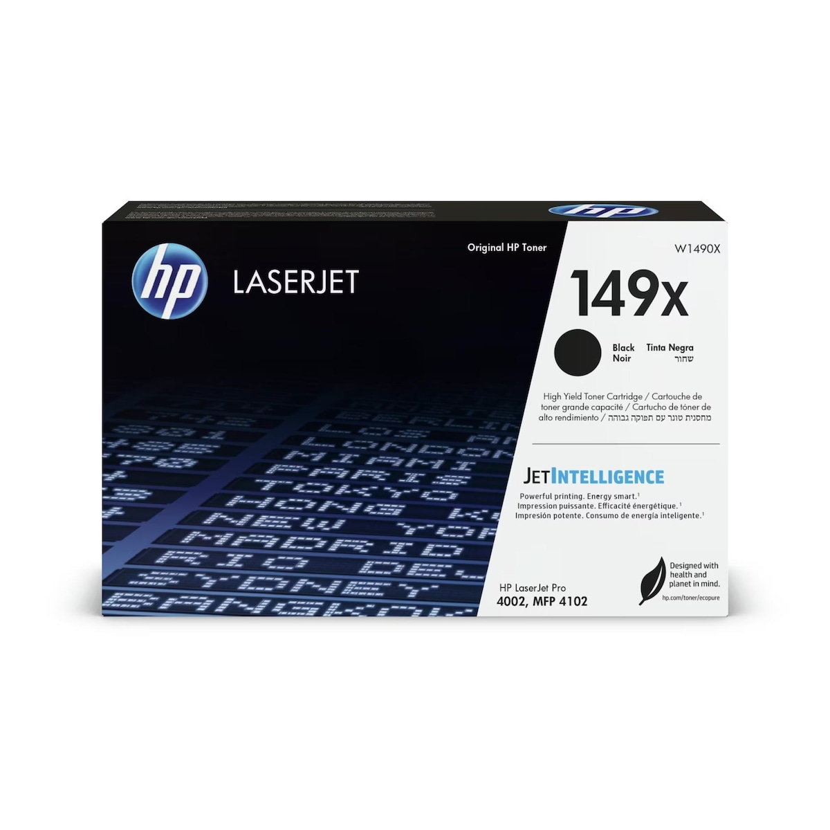 HP 149X Black Toner Cartridge (9,500 Pages) - W1490X 1