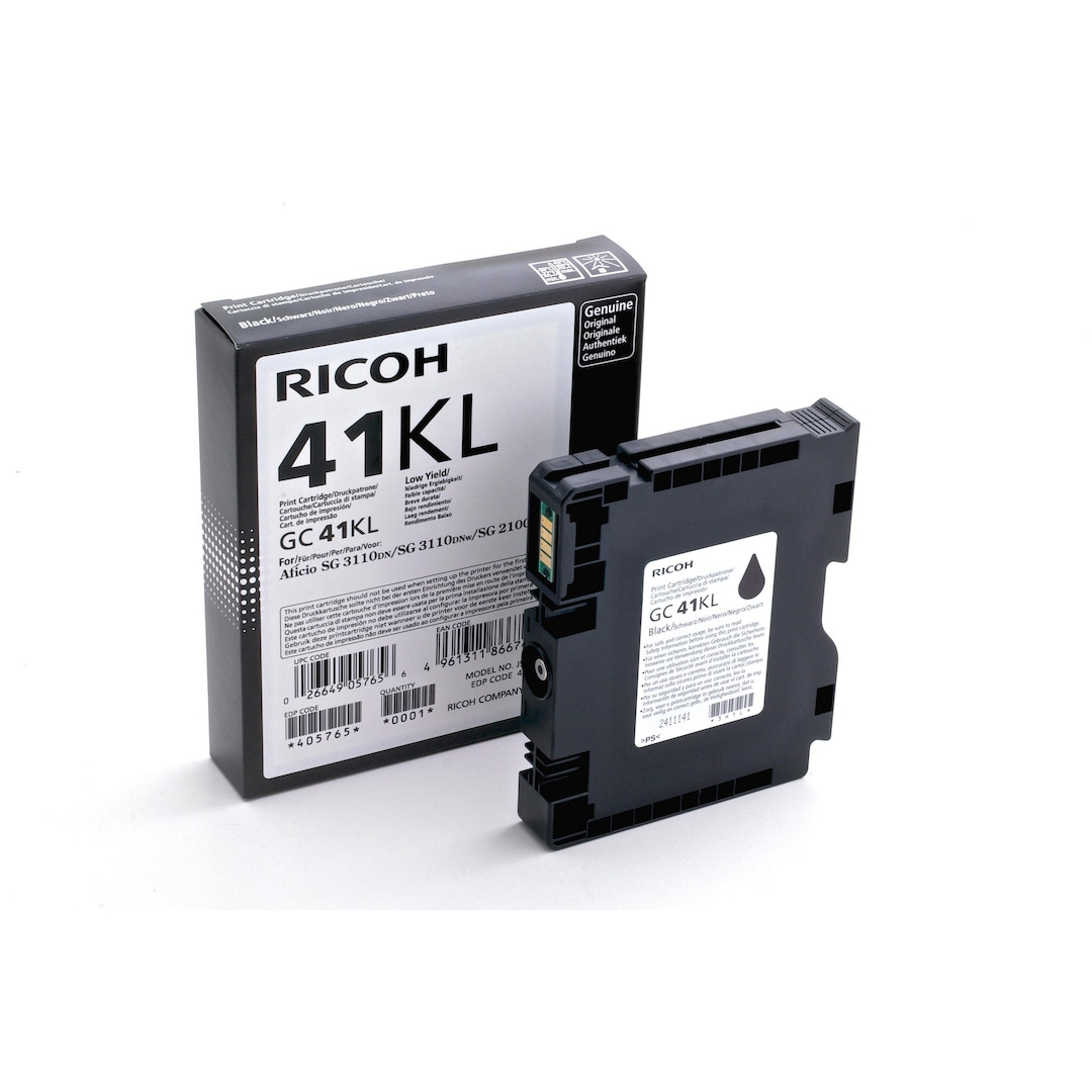 Ricoh 405765 Ink Cartridge Black | Lyreco