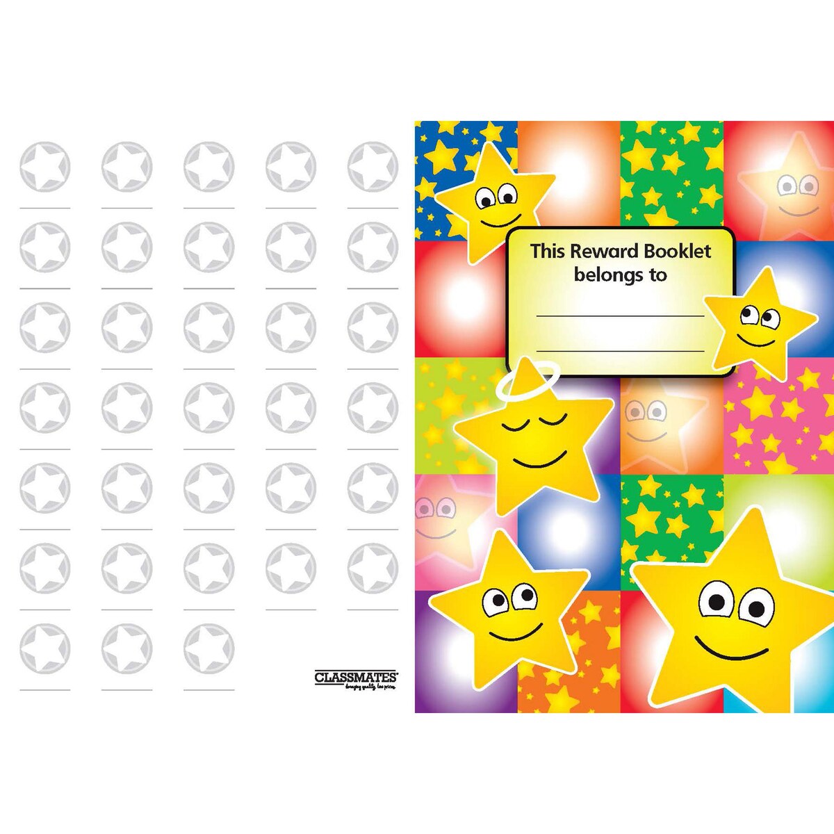 Sticker Boolets Classmates Sticker Reward Booklets pack of 20 | Lyreco