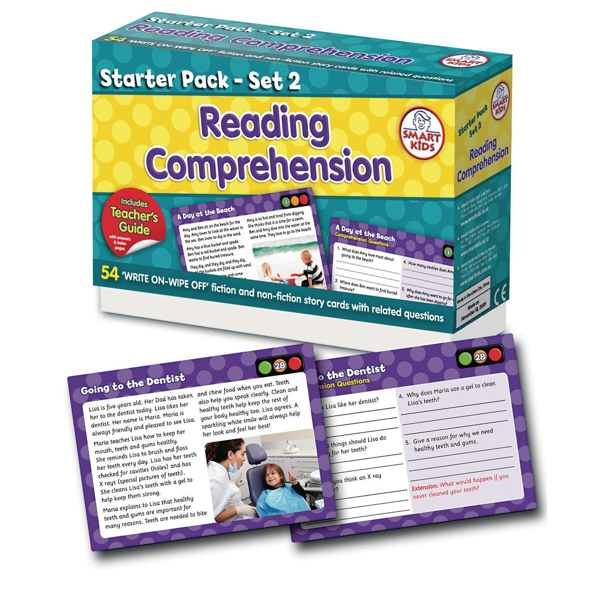 Reading Comprehension Kit Smart Kids - Reading Comprehension Starter Pack... | Lyreco