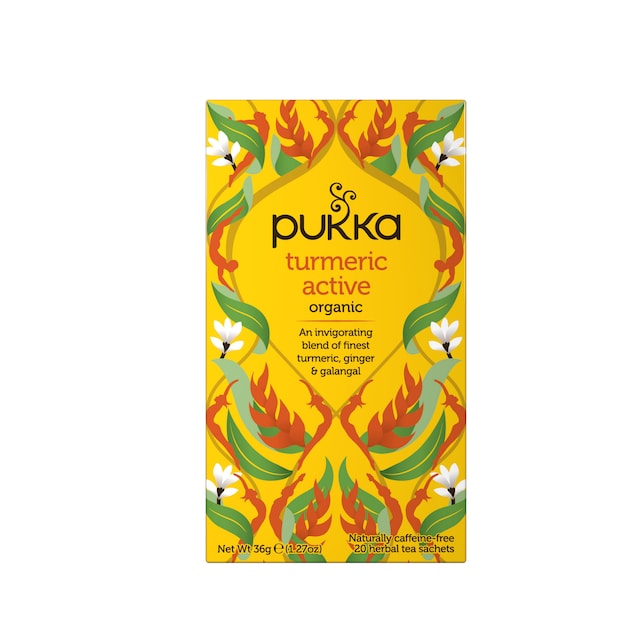 Pukka Turmeric, Ginger and Orange Tea- Box Of 20 1