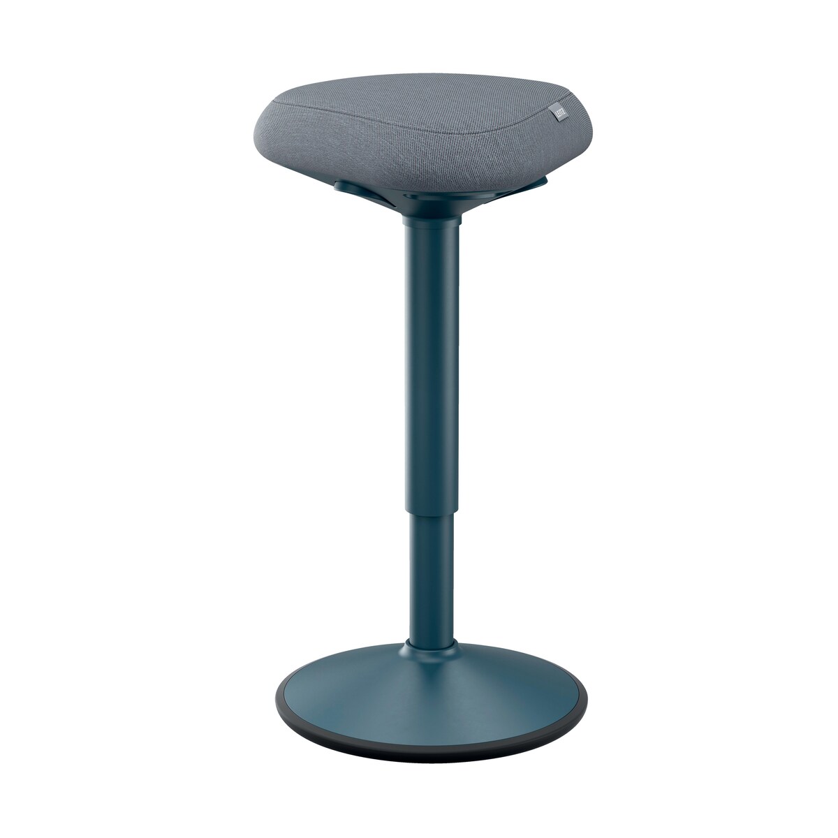 Leitz Ergo Active Standing Stool with Comfort Seat, Dark Grey 1