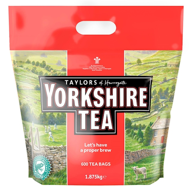 Yorkshire Tea Teabags - Pack of 600 1
