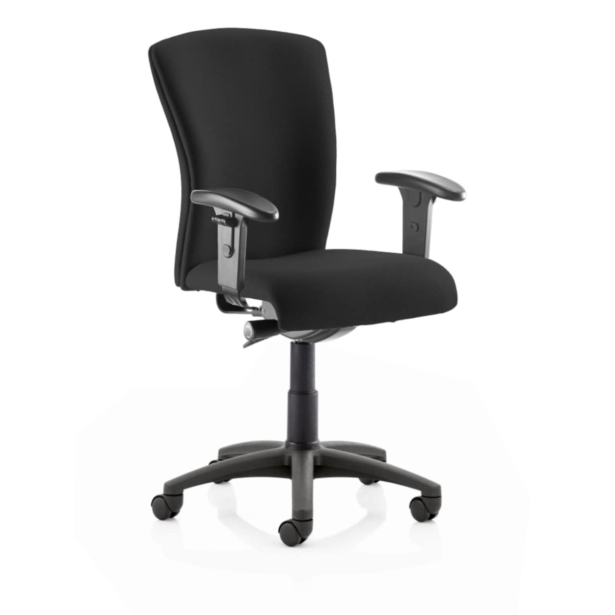 Poise High Back Operators Chair Black 1