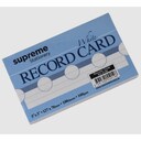 Supreme Record Card 5X3 White Ruled  Pack of 10 1