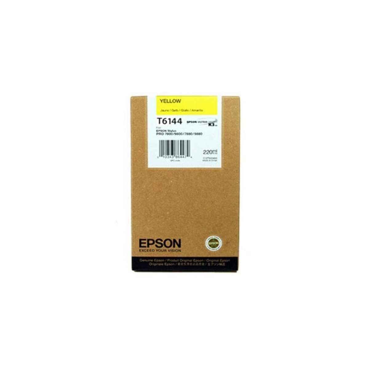 Epson T6144 Ink Cartridge Yellow 1