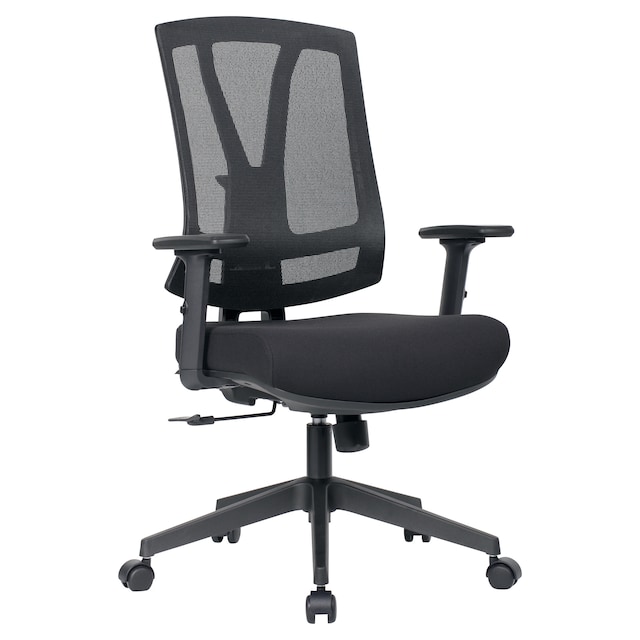 Lyreco Orion I Sync Mesh Chair with Arms Black 1