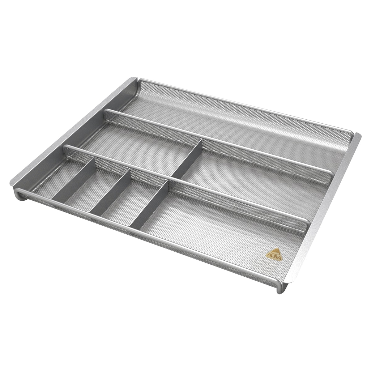 Alba Meshorg M 7-Comp Drawer Organiser Grey 1
