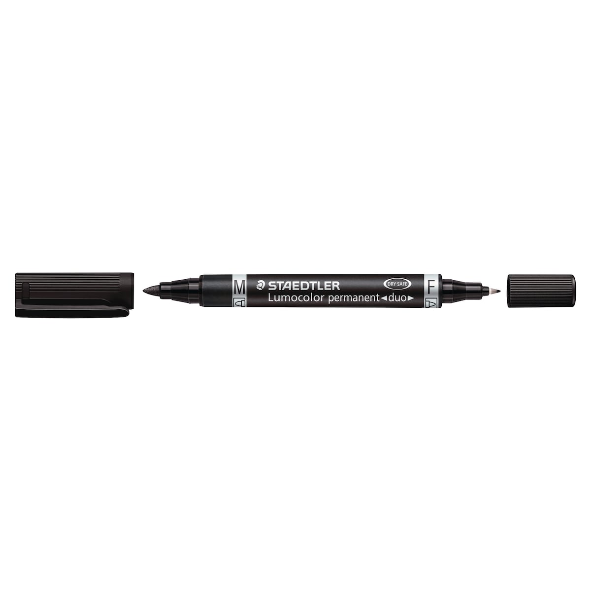 Staedtler 348 Lumocolor Permanent Gaffer Marker Black Box of 10 1