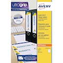 Avery L7171-25 Filing labels 200x60mm 4-UP - Pack Of 25 1