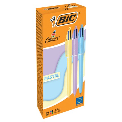 BIC 4 Colours Pastel