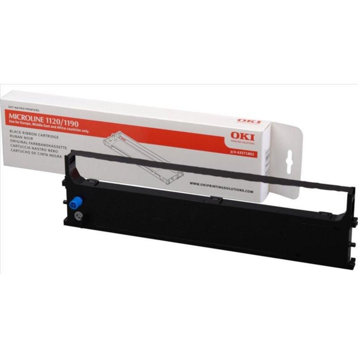 Oki 43571802 Printer Ribbon Black 1