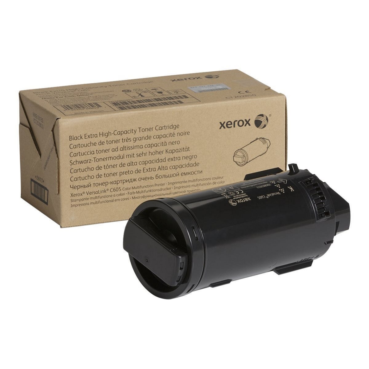 Xerox C605 Laser Toner Cartridge EHY Black | Lyreco