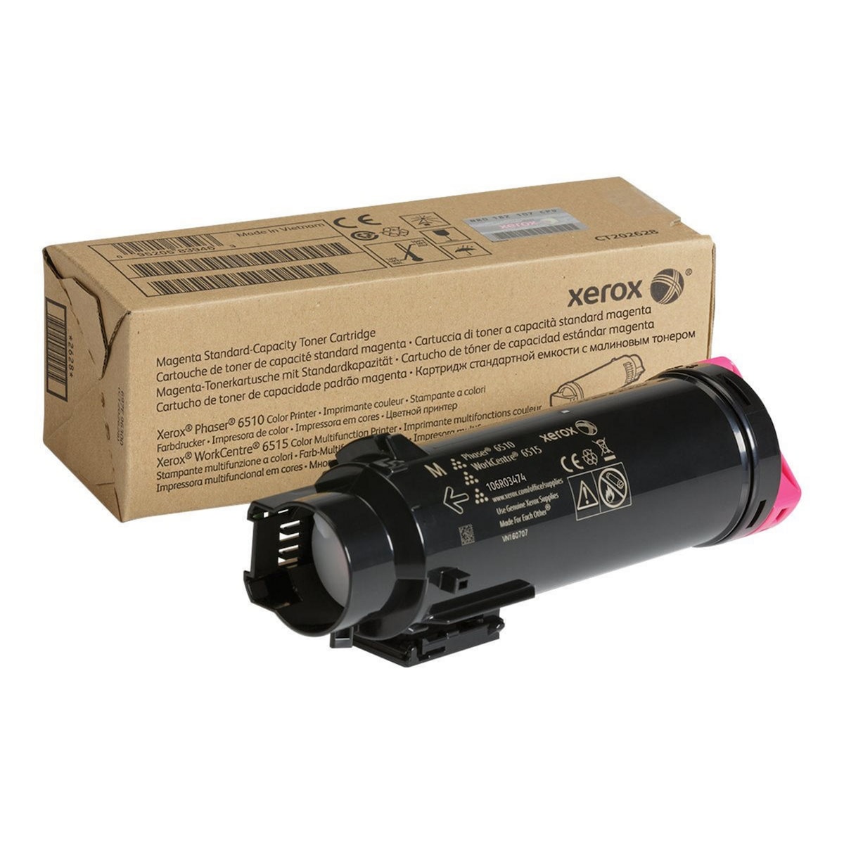 Xerox 6510 /6515 Laser Toner Cartridge Magenta 1