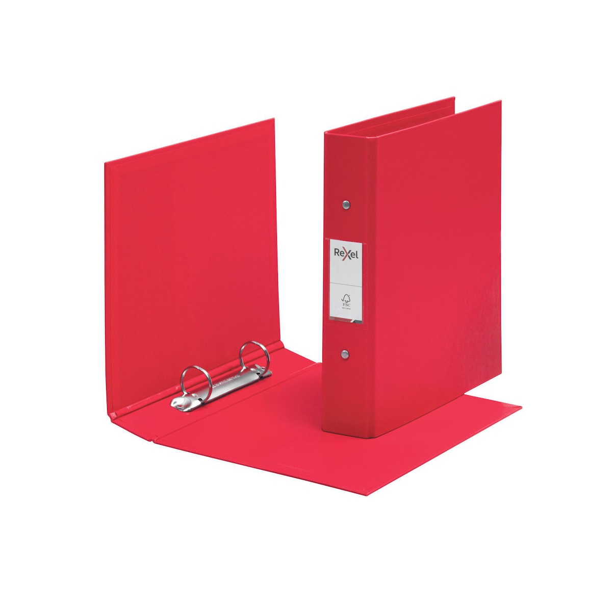 Rexel Choices A4 Ring Binder, 25mm Spine, 2 O-Ring, Red 1