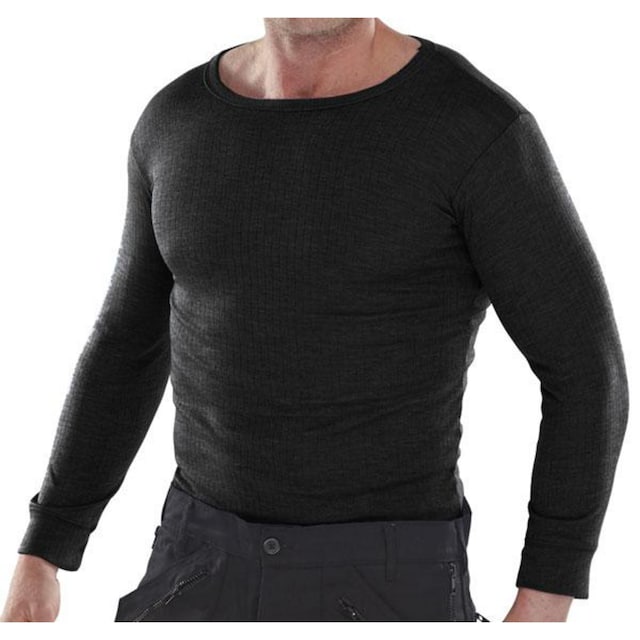 Thermal Vest L/S Black L 1