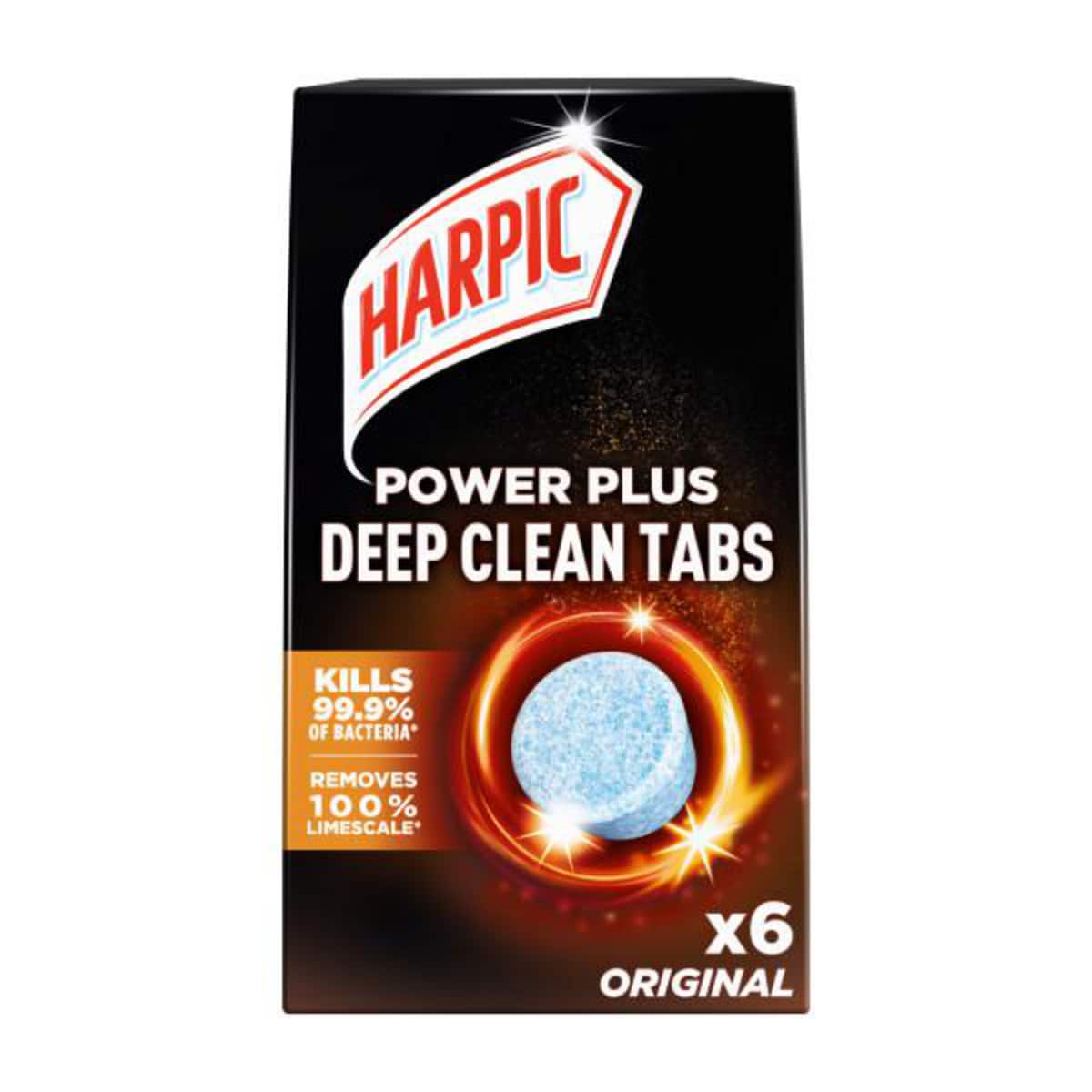 Harpic Power Plus Deep Clean Tabs Toilet Cleaner Original - Pack of 6 1