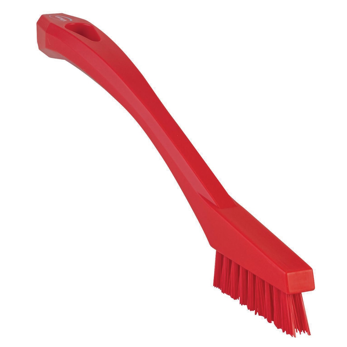 Vikan Detail Brush, 205 mm, Very hard, Red Ref 44014 1
