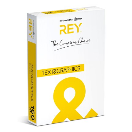 Papier Couleur Copy Blanc 160g/m² A3 - Ramette De 250 Feuilles - Qualité Supérieure Pour Impression Laser