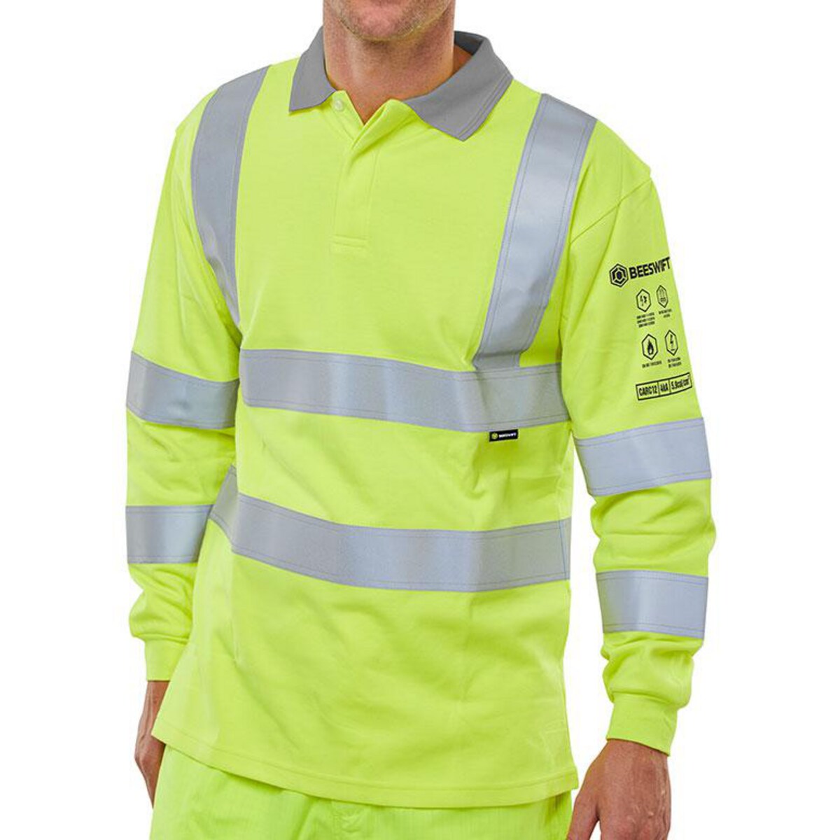 Arc Compliant Sat Yellow Polo XXL 1
