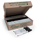 Box of 200- ReCreate Black Drywipe Pens - Made from 100% recycled plastic 1