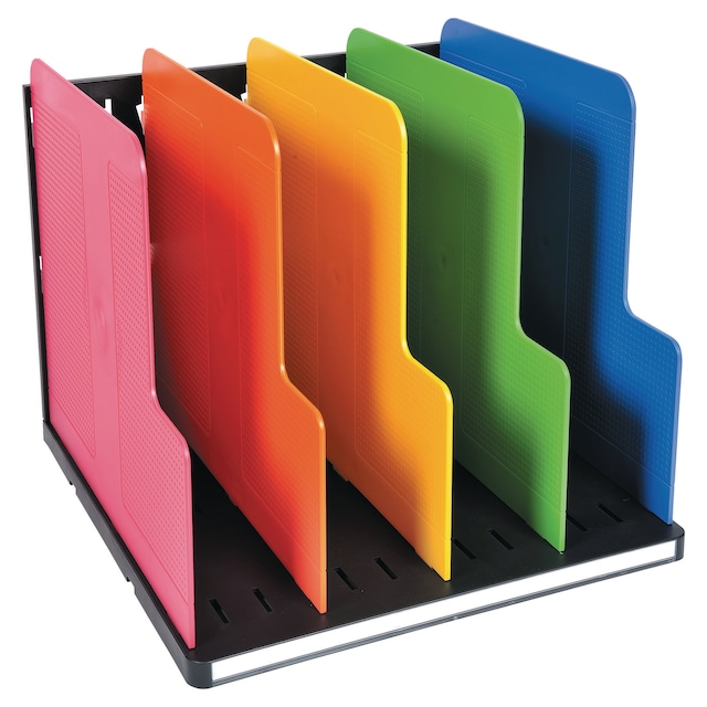 Exacompta MODULOTOP Vertical Sorter, Black/Harlequin 1