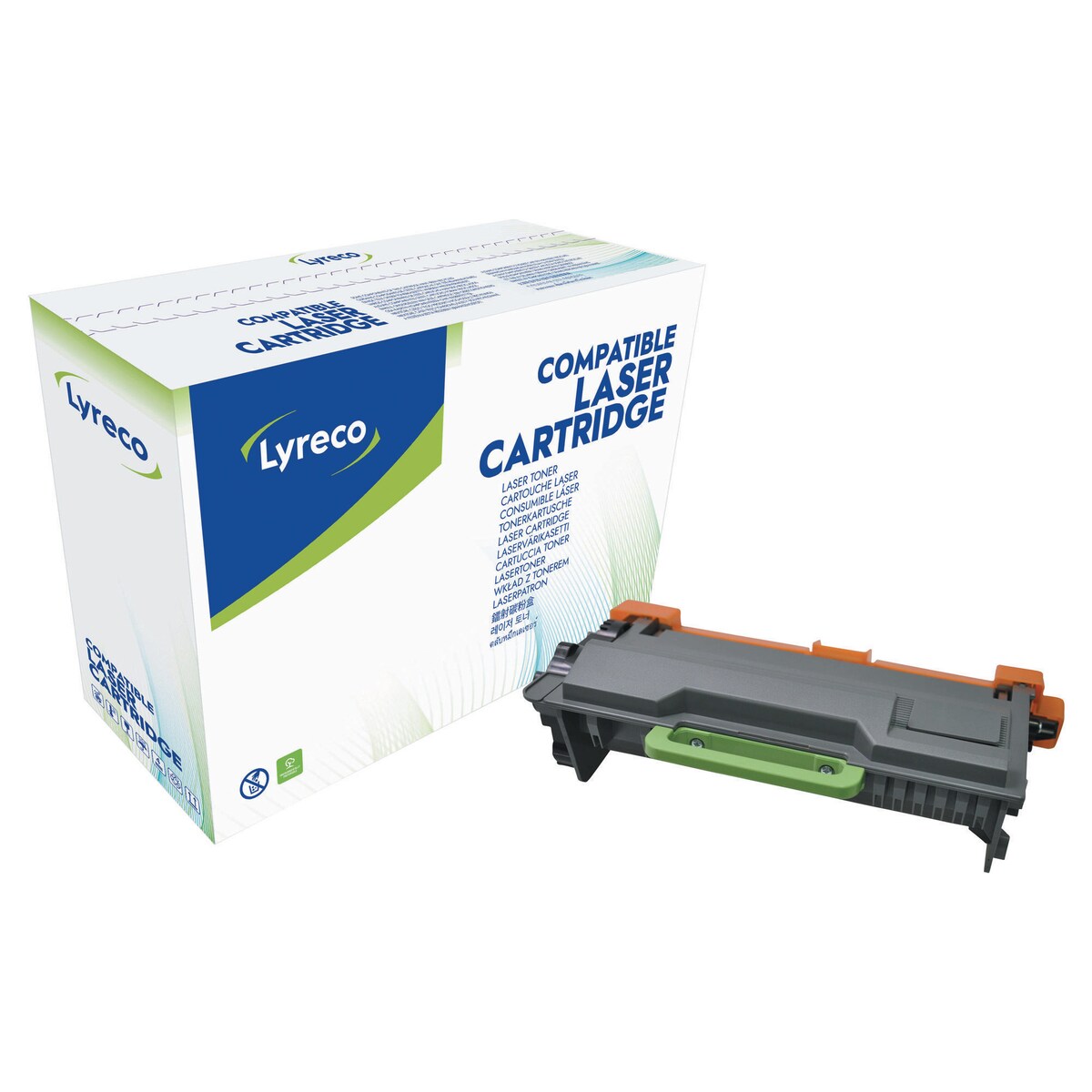 Lyreco Brother TN-3480 Compatible Laser Cartridge Black 1