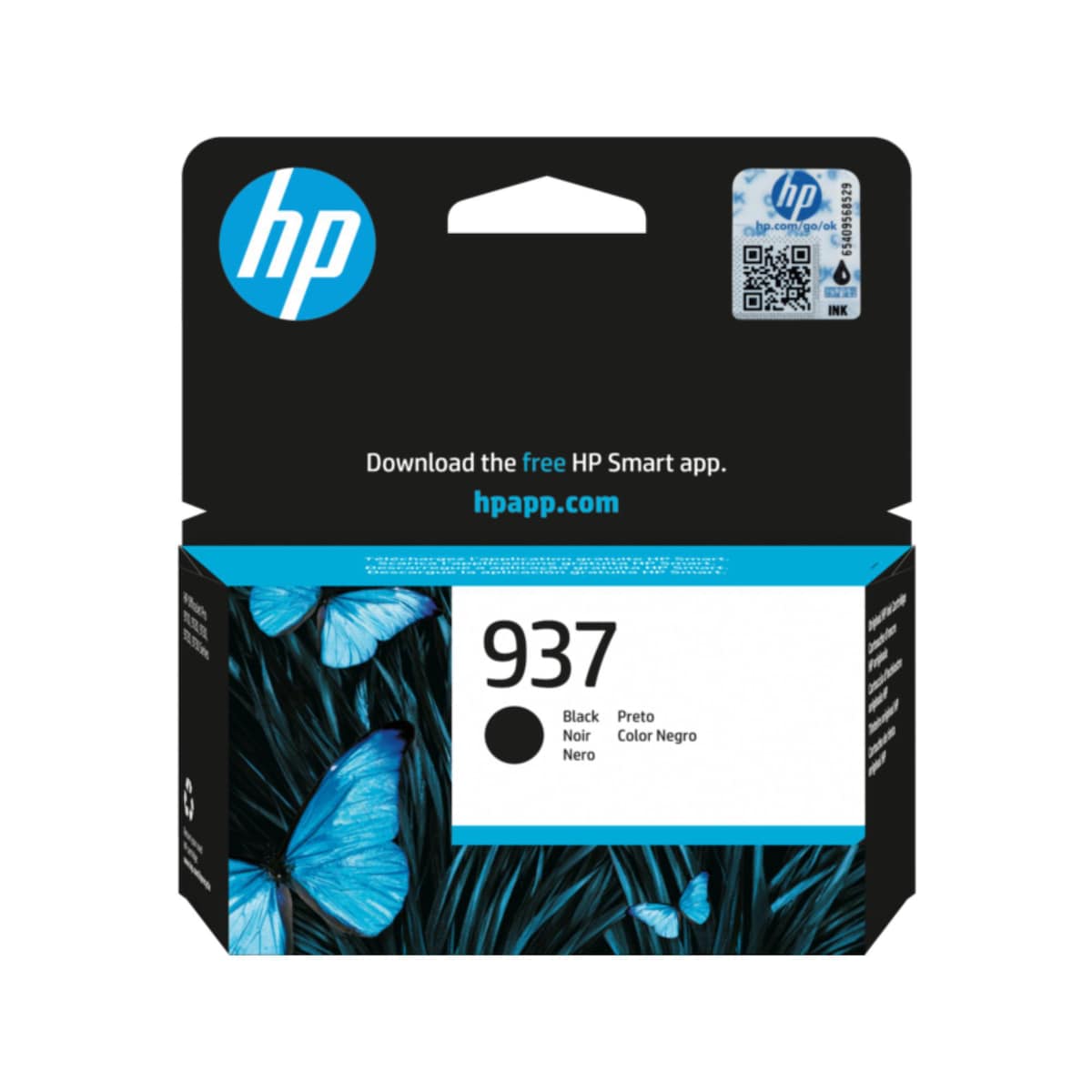 HP 4S6W5NE 937 Inkjet Cartridge Black 1
