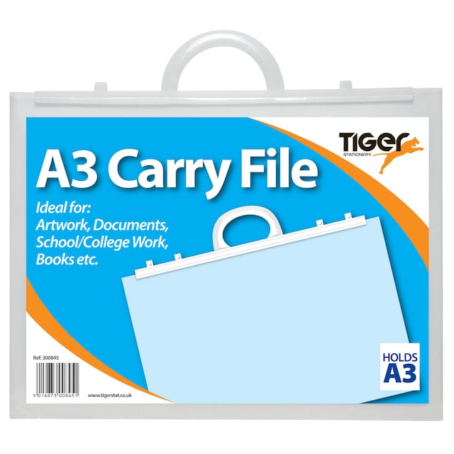 Tiger Art Carry Case A3 - Pack of 10 1