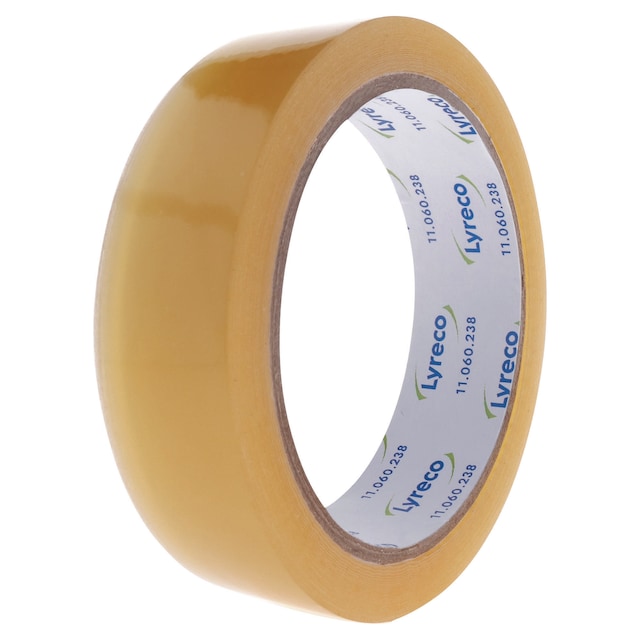 Lyreco Budget Tape - Clear, 25mm x 66m, Pack of 6 1