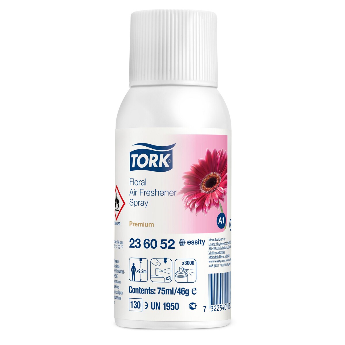 Tork A1 Floral Air Freshener Spray Refill 75ml 1