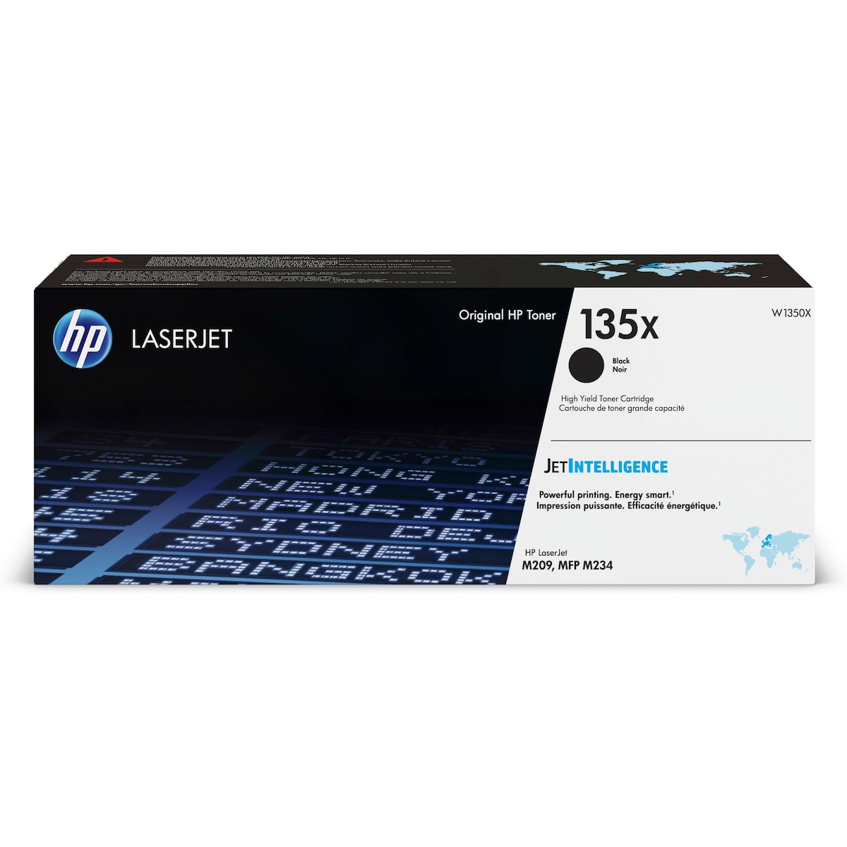 HP 135x High Capacity Black Toner Cartridge (W1350x) 1