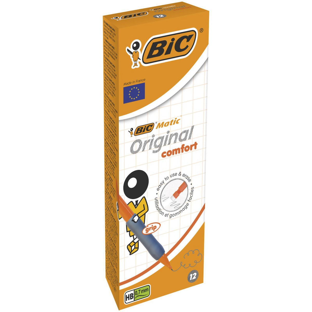 BIC Matic Comfort Mechanical HB Pencils 0.7mm - Box of 12 1
