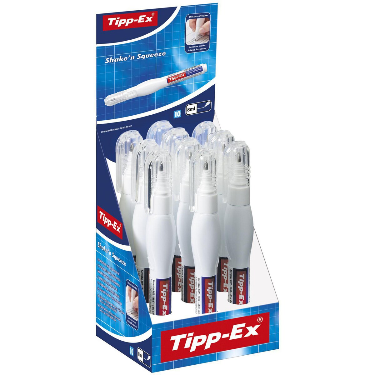 Tipp-Ex Shake'n Squeeze Correction Pen - 8 ml, 1
