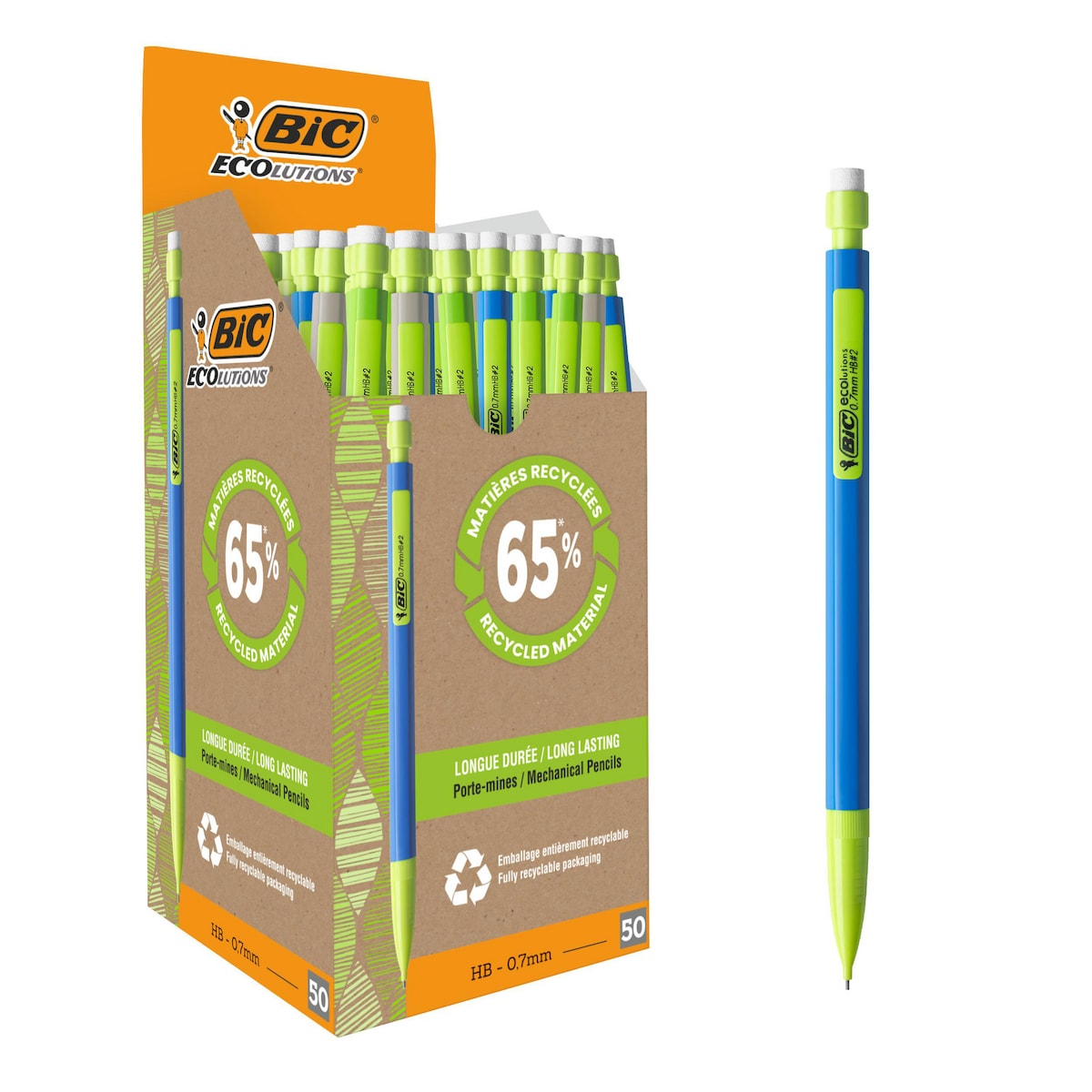 BIC Matic ECOlutions Mechanical Pencil - Box of 50 1