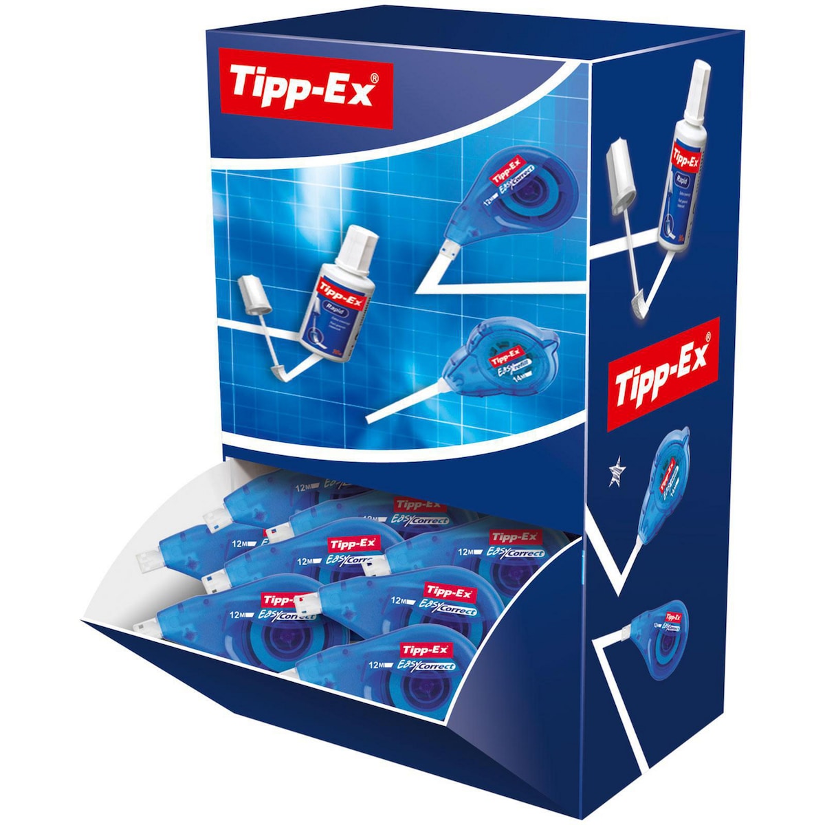 Tipp-Ex Easy Correct Correction Tapes - 12 m x 4.2 mm, Value Pack of 15+5 1