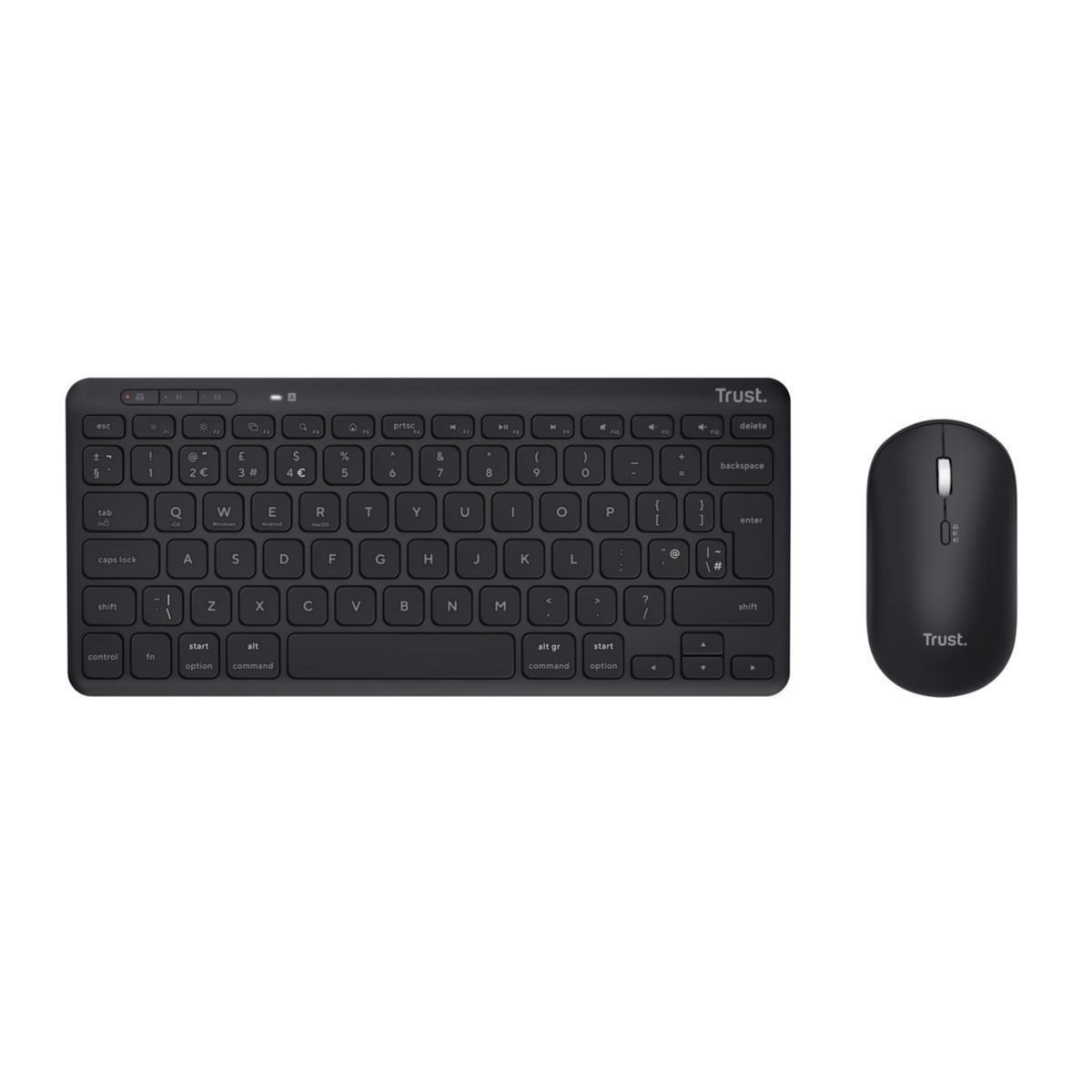 Trust Lyra Multi-Device Wireless Keyboard & Mouse 1